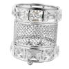 Angoily 1pc Crystal Pen Pot Makeup Brush Organiser Storage Box Desktop Organizer view 1