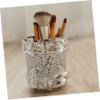 Angoily 1pc Crystal Pen Pot Makeup Brush Organiser Storage Box Desktop Organizer view 3