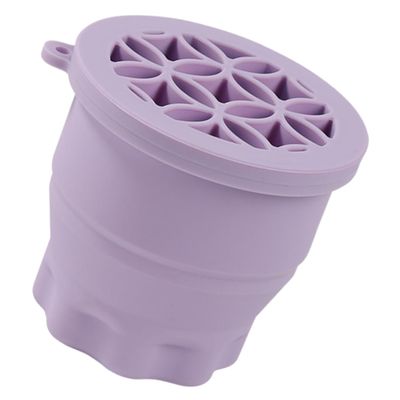 Mipcase Makeup Brush Cleaning Bowl Silicone Tool for Easy Makeup Brush and Sponge Cleaning Design for Repeated Use