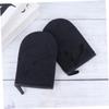 Housoutil Tanning Mitts for Self Tanning Cream 2 Pack Black Lint Ergonomic Design Easy to Apply Tan Glove view 3
