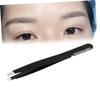 Eyelashes Extension Tweezers Tweezers Makeup Tools Eyebrow Tweezer Eyebrow Clip Stainless Steel view 4