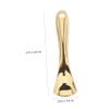 SOLUSTRE 6pcs Eye Cream Massage Spoon Metal Eye Fatigue Relief Tools for Skincare Mixing Application Compact Design for and Storage Random Color view 4