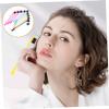 NOLITOY 10pcs Eyebrow Brush Comb Multi-use Makeup Tools for Eyebrow Grooming and Lash Application Bristles for Use for Makeup Lovers view 2