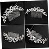 NOLITOY 1pc Handmade Rhinestone Hair Comb for Weddings Bridal Hair Accessories Korean Style Headdress Elegant Updo Decor for Special Occasions view 3