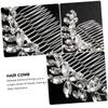 NOLITOY 1pc Handmade Rhinestone Hair Comb for Weddings Bridal Hair Accessories Korean Style Headdress Elegant Updo Decor for Special Occasions view 4