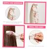 Angoily 2pcs -static Hair Combs for Men Detangling Tooth Combs Precision Styling Brushes for Daily Use Parties and Events Compact and Portable Hair Care Supplies view 2