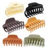 Angoily 6pcs Mixed Color Hair Clips for Women Fashion Hair Decor Sturdy Clasp for Everyday Use Creative Design view 1