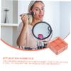 Angoily 6pcs 4 Eye Shadow Box Eyeshadow Empty Lipstick Storage Case Makeup Case Cosmetic Box Make up Travel, As Shown, 6x6cm view 4