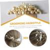 Angoily 3pcs Bridal Hair Combs Elegant Wedding Headpieces for Women Stunning Accessories for Brides Lightweight and Comfortable Design for Special Occasions view 2