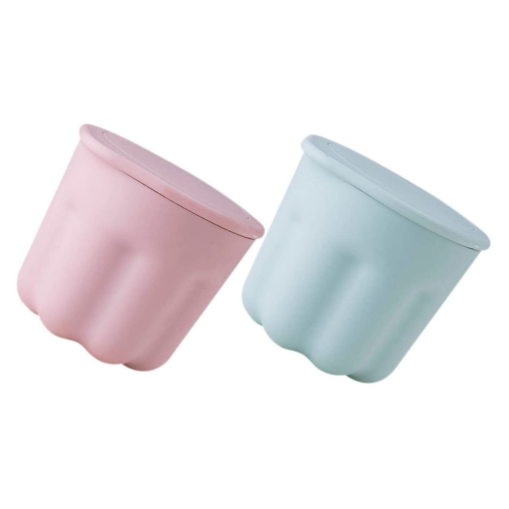 Angoily Silicone Brush Rinsing Bowl Makeup Brush Cleaning Kit Makeup Brush Washing Tool