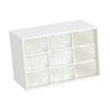 Angoily Organizer Desktop Dresser Storage for Lipstick Blush Eye Shadows Powders Label Ready view 1
