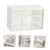 Angoily Organizer Desktop Dresser Storage for Lipstick Blush Eye Shadows Powders Label Ready view 2