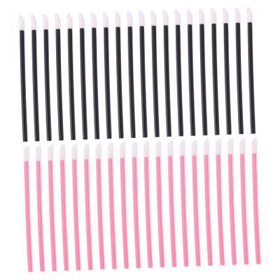 Housoutil Lip Makeup Brush for Brush Lipstick Mini Lip Brush Plastic Lip Brush Disposable Lipstick Brush Makeup Beauty Tools Set