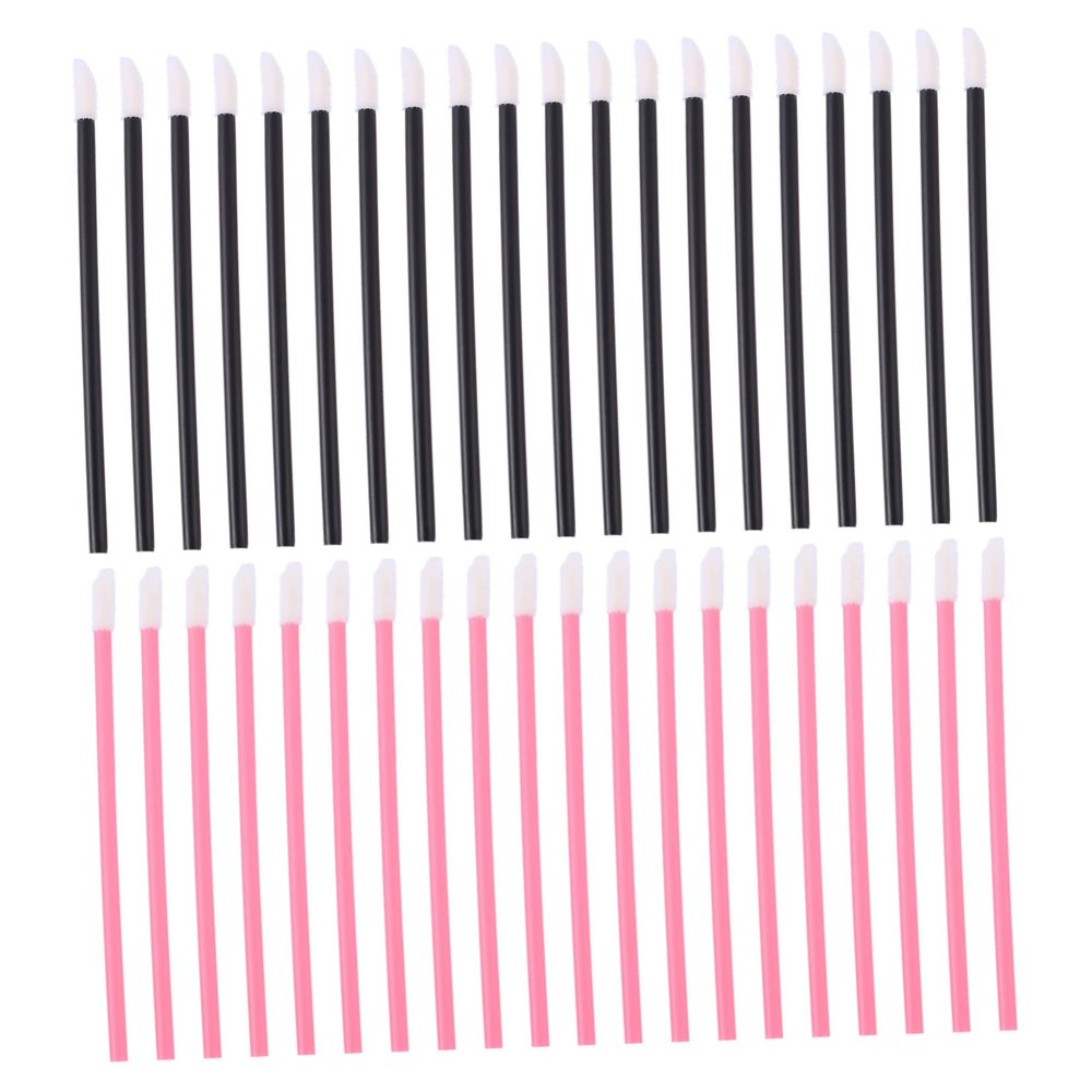 Housoutil Lip Makeup Brush for Brush Lipstick Mini Lip Brush Plastic Lip Brush Disposable Lipstick Brush Makeup Beauty Tools Set