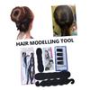 Angoily Hair Braider Bun Forms for Hair Donut Bun Maker Diy Accessories Kit Styling Supplies for Women view 2
