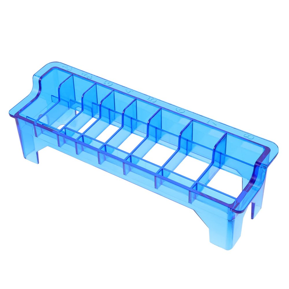 Angoily 1pc Comb Organizer Case for Barbershop Plastic Hairdressing Storage Box Transparent for Combs and Hair Tools Compact Design for Neat Workspaces
