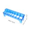 Angoily 1pc Comb Organizer Case for Barbershop Plastic Hairdressing Storage Box Transparent for Combs and Hair Tools Compact Design for Neat Workspaces view 3