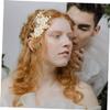 Angoily Wedding Bride Hair Comb Accessories Elegant Flower Insert Comb for Women Chic Side Hairpiece for Weddings Parties Special Occasions Lightweight Comfortable Design Brides Loved view 4