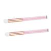 Angoily 2pcs Practical Eyeshadow Brush Nose Blackhead Brush Makeup Applicator for Delicate Eye Shadow Application Deep Cleaning Comfortable Handle for Daily Use view 1