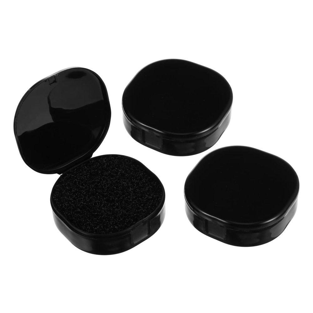 Didiseaon 3pcs Makeup Brush Sponge Cleaning Box Sponge Tray for Quick Clean Makeup Brush