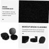 Didiseaon 3pcs Makeup Brush Sponge Cleaning Box Sponge Tray for Quick Clean Makeup Brush view 2