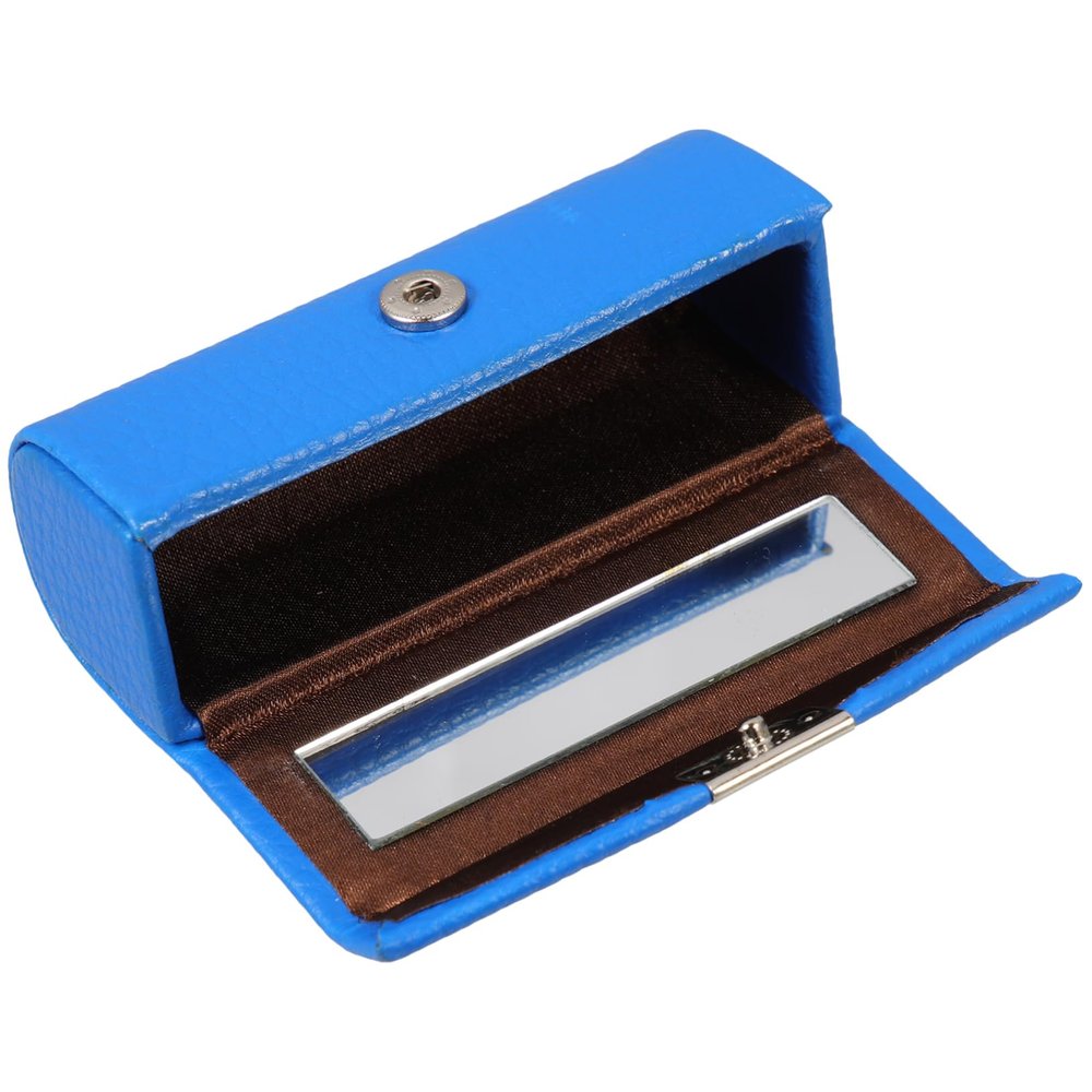 Angoily Lipstick Case Lip Balm Case Mirror Brackets Makeup Travel Lipstick for Women Makeup Organiser