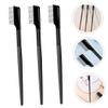 Beatifufu 3pcs Folding Eyelash Brush Case for Women Lash Separator Comb Portable Stainless Steel Lash Definer view 4