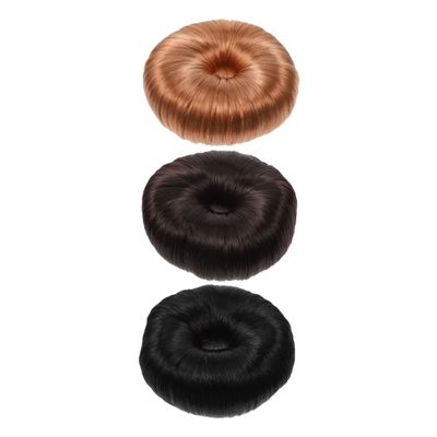 Didiseaon 3pcs Hair Coil Hair Bump It Aesthetic Ponytail Chignon Bun Ropes for Women