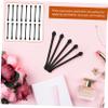 Housoutil 30pcs Double-ended Sponge Eye Shadow Stick for Beginners Professionals Eyeshadow Eyeliner Eyebrow Makeup Tools Skin-friendly Material Easy Application view 2