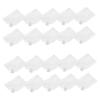 10ml Disposable Suction Mouth Cosmetics Dividers Bag Multifunctional Lotion, White, 9x7cm view 1