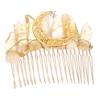 Angoily Witchy Crystal Hair Comb Women's Party Hair Accessory Decorative Combs view 1