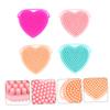 NOLITOY 4pcs Silicone Face Cleansing Brush Manual Exfoliating Scrubber for Gentle Facial Cleaning Deep Cleansing and Massaging All Skin Types Colors view 4
