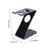 DOITOOL Acrylic Brush Stand Holder Men's Shaving Brush Set Double Hooks Design Easy to Use Universal Fit view 2