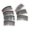 Angoily Rhinestone Hair Comb Set 7pcs Elastic Hairpin Clip for Women Fashion Side Barrettes for Girls view 1