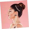 Angoily Rhinestone Hair Comb Set 7pcs Elastic Hairpin Clip for Women Fashion Side Barrettes for Girls view 4