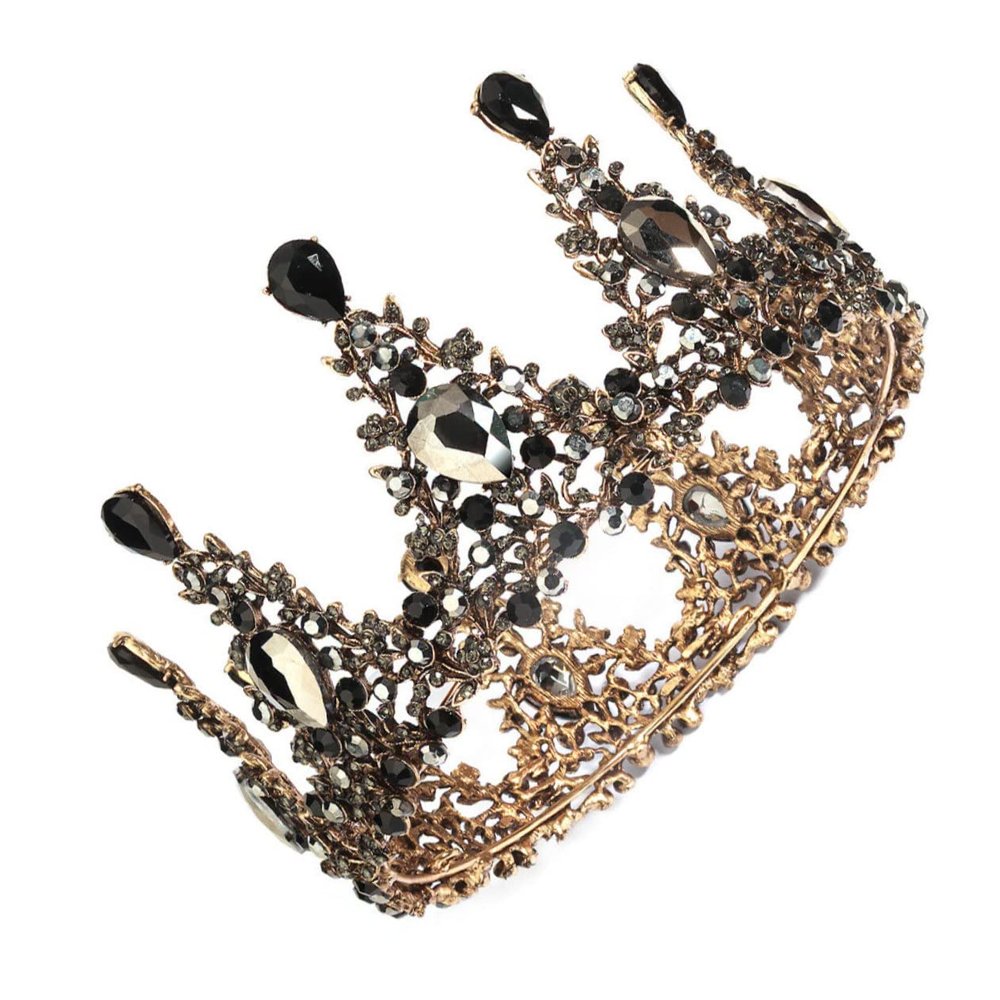 Didiseaon Retro Rhinestone Bride Headdress Vintage for Weddings and Special Occasions Elegant Hair Accessory for Brides and Girls Comfortable and Lightweight Design