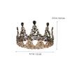 Didiseaon Retro Rhinestone Bride Headdress Vintage for Weddings and Special Occasions Elegant Hair Accessory for Brides and Girls Comfortable and Lightweight Design view 2