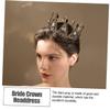 Didiseaon Retro Rhinestone Bride Headdress Vintage for Weddings and Special Occasions Elegant Hair Accessory for Brides and Girls Comfortable and Lightweight Design view 4