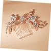 NOLITOY Wedding Bridal Rhinestone Hair Comb for Brides and Bridesmaids Vintage Hair Jewelry for Elegant Hairstyles at Special Occasions view 3