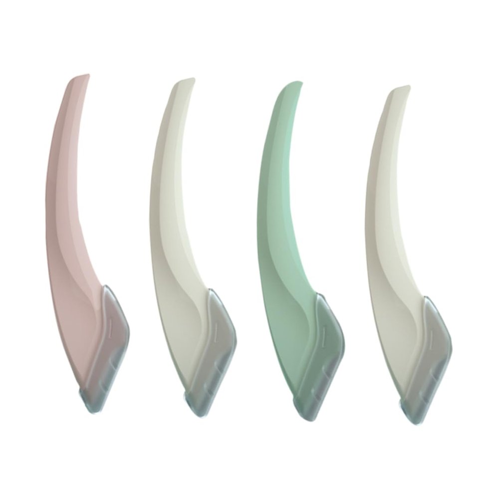 Didiseaon 4pcs Compact Macro Eyebrow Shaver Trimming Tool for Women Lightweight and Portable Beauty Tool for Precise Eyebrow Grooming and Detailing