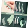 Didiseaon 4pcs Compact Macro Eyebrow Shaver Trimming Tool for Women Lightweight and Portable Beauty Tool for Precise Eyebrow Grooming and Detailing view 4