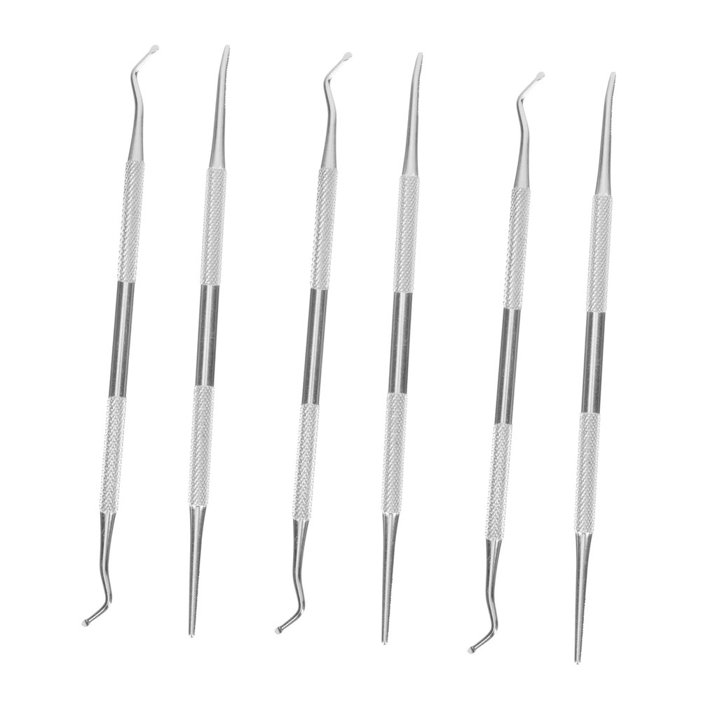 NOLITOY 6pcs Nail Cleaning Tools for Ingrown Toenails Non-slip Design Easy to Clean for Nail Care and Pedicure at Home