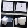 NOLITOY 800pcs Eyelash Cleaning Pads Professional Lash Glue for Eyelash Extensions Safe and Quick Use Convenient for Travel Pads Per Total view 3