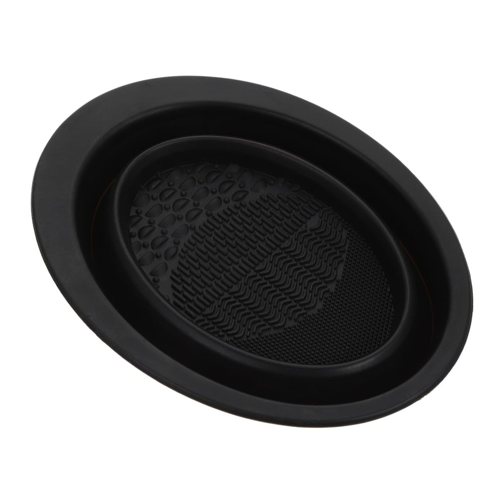 Angoily Makeup Brush Cleaning Pad Cleaning Mat Washer Beauty Tool Scrubber Silicone Brush Cleaner