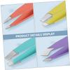 Didiseaon Portable Eyebrow Trimming Kit Eyebrow Grooming Tools for Precision Shaping and Trimming for Home and Professional Use Colorful Design view 4