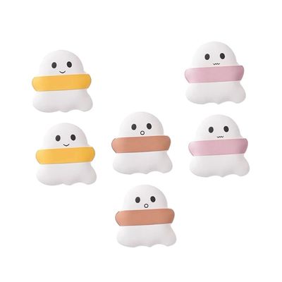 NOLITOY 6pcs Face Puff Makeup Sponges for Blending for Powder Blush and Highlight
