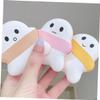 NOLITOY 6pcs Face Puff Makeup Sponges for Blending for Powder Blush and Highlight view 3