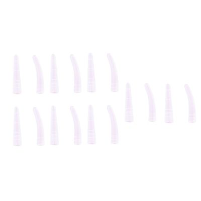Didiseaon 1set Silicone Tweezers Covers for Eyelash Extensions of Protective Caps for Beauty Salons Makeup Schools Personal Use Non-slip Easy to Install