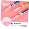 Didiseaon 1set Silicone Tweezers Covers for Eyelash Extensions of Protective Caps for Beauty Salons Makeup Schools Personal Use Non-slip Easy to Install view 2