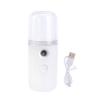 Mipcase Nano Facial Mist Sprayer Usb Rechargeable Portable Humidifier for Women Moisturizing Pore-shrinking Handheld Device White Go Hydration view 1